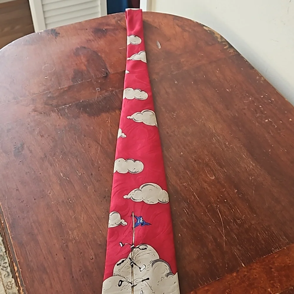 Vintage Balacine Hot Cakes Gary Patterson Golf Humor Tie Made in USA